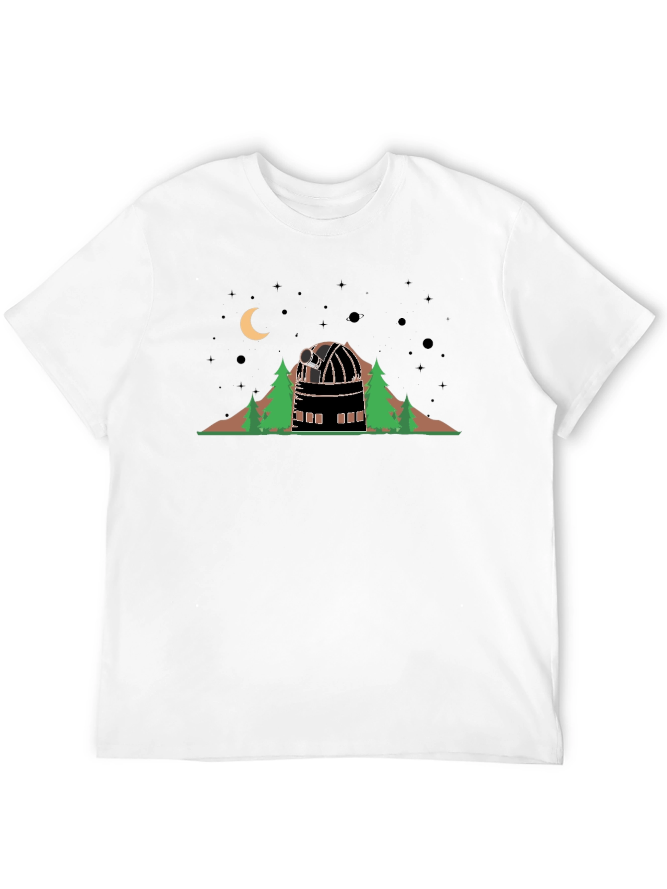Observatory Graphic T-Shirt - Stargazing Apparel
