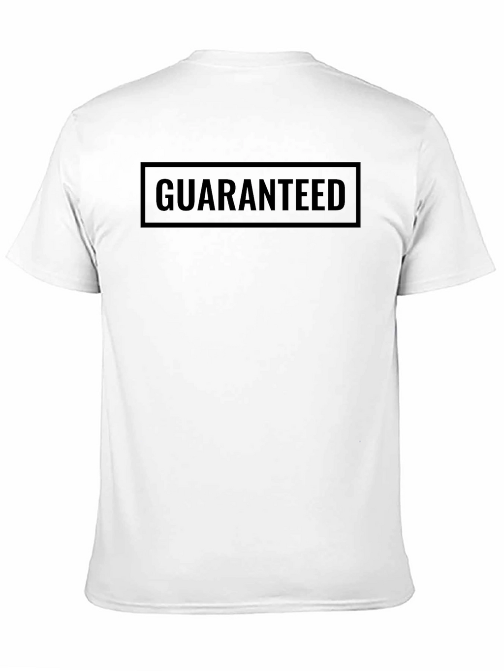 Guaranteed Black Graphic Tee - Modern Comfort Fit