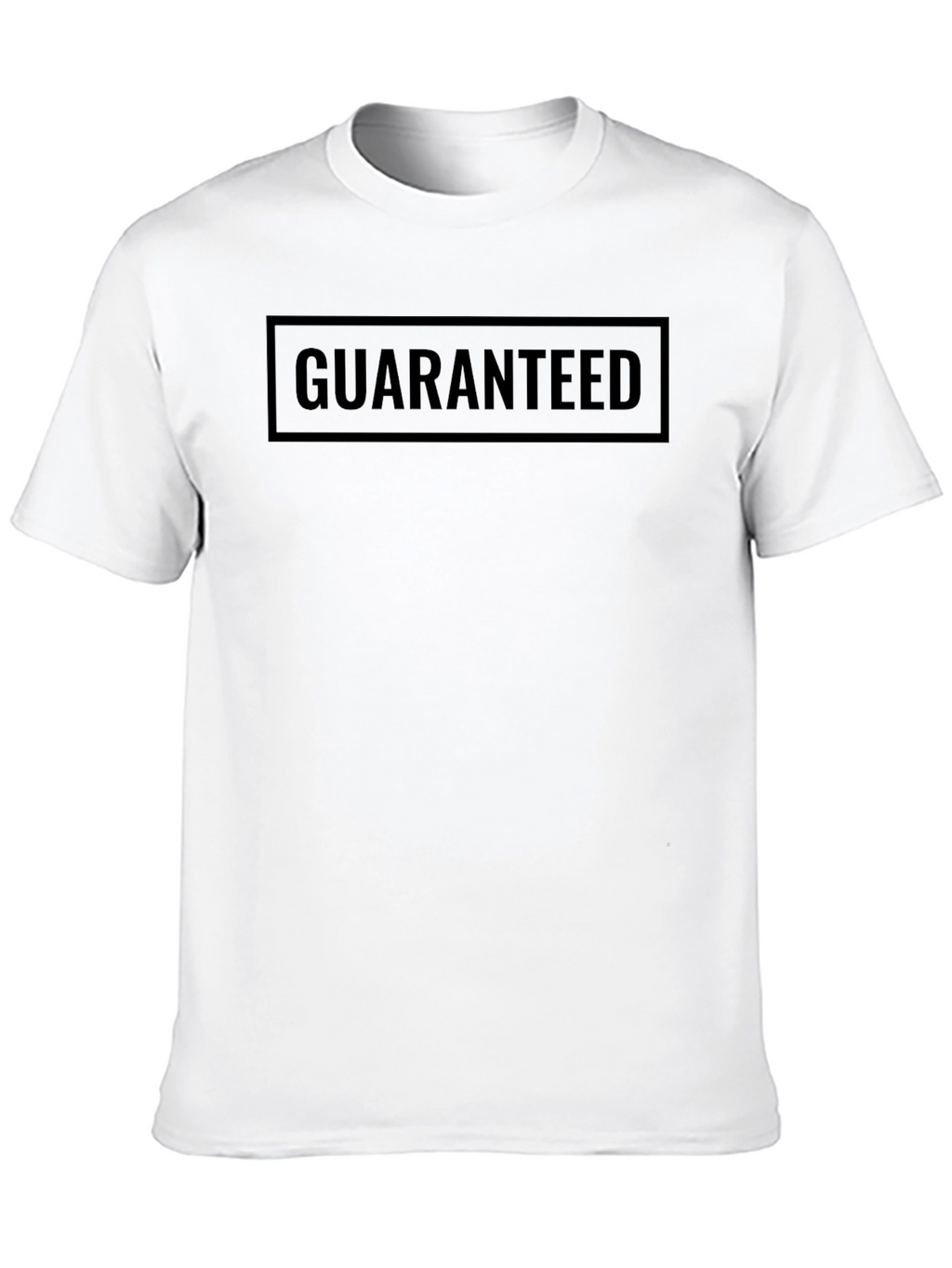 Guaranteed Black Graphic Tee - Modern Comfort Fit