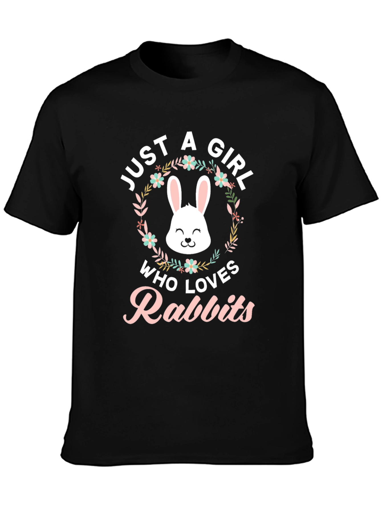 Just A Girl Who Loves Rabbits T-Shirt