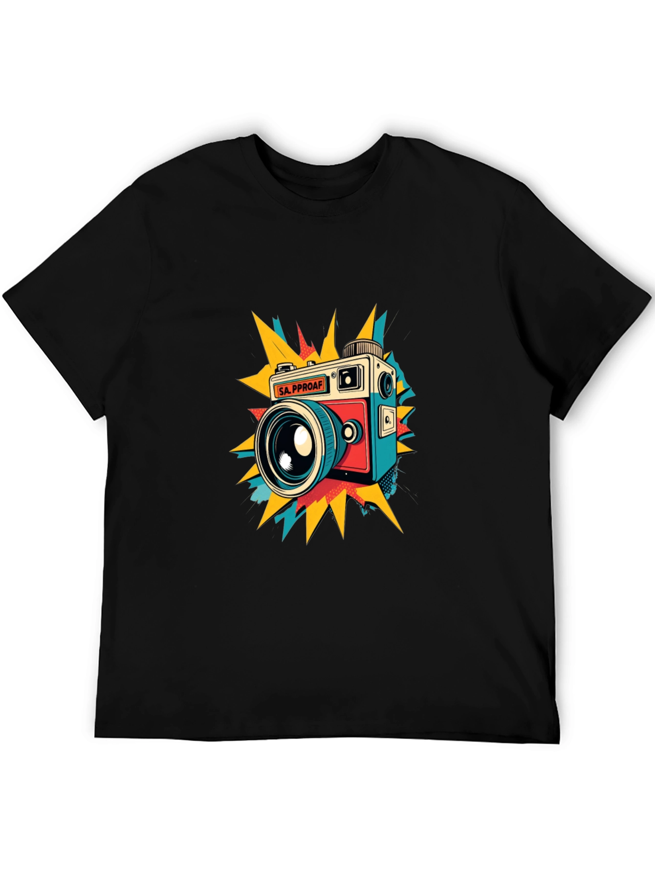 Retro Camera Graphic T-Shirt - Stylish & Unique Design