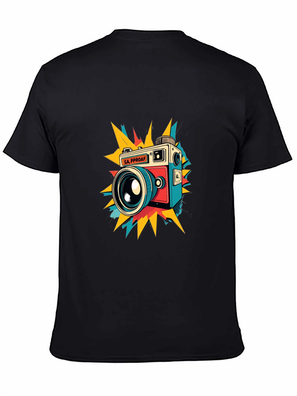 Retro Camera Graphic T-Shirt - Stylish & Unique Design