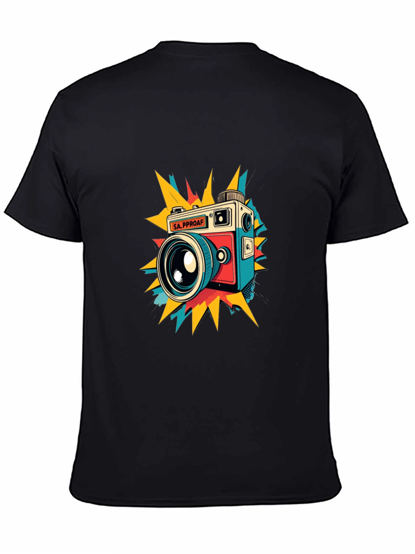 Retro Camera Graphic T-Shirt - Stylish & Unique Design