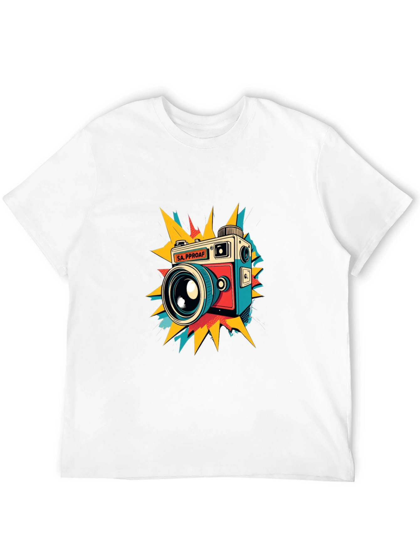 Retro Camera Graphic T-Shirt - Stylish & Unique Design