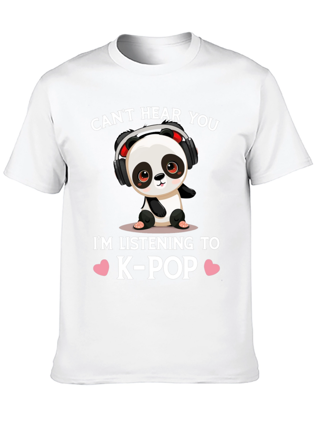 Cute K-Pop Panda T-Shirt