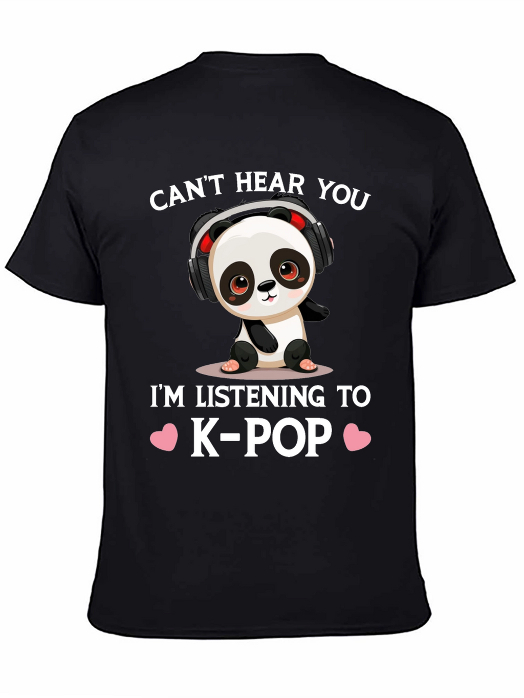 Cute K-Pop Panda T-Shirt