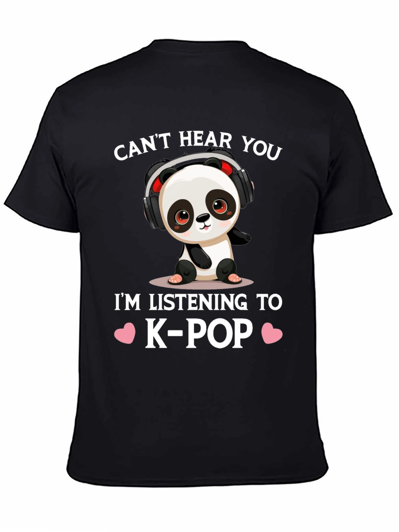 Cute K-Pop Panda T-Shirt