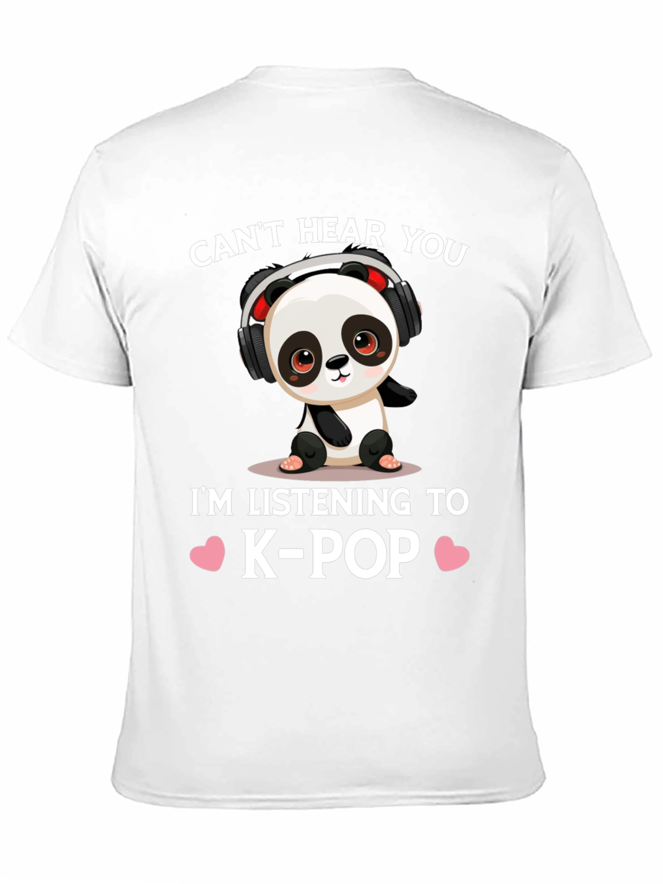 Cute K-Pop Panda T-Shirt