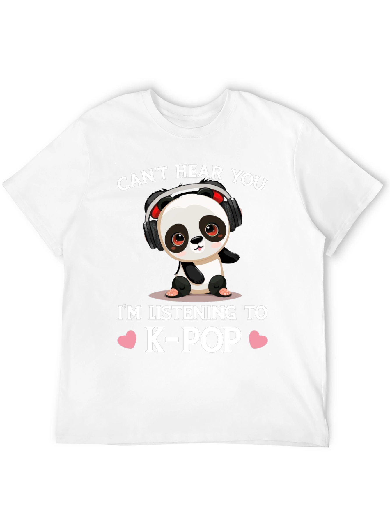 Cute K-Pop Panda T-Shirt