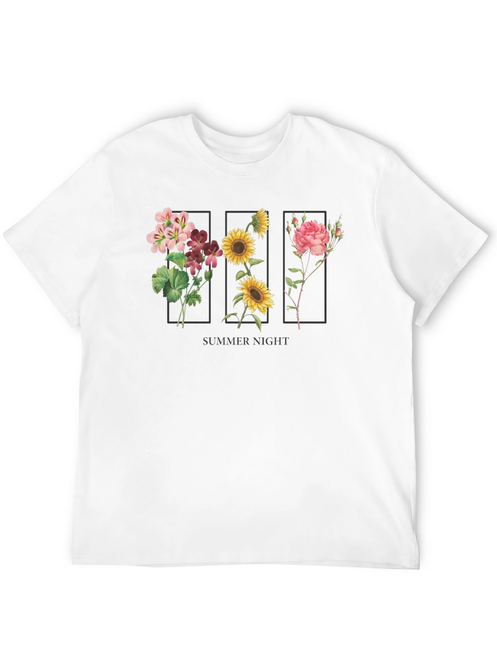 Floral Summer Night T-Shirt