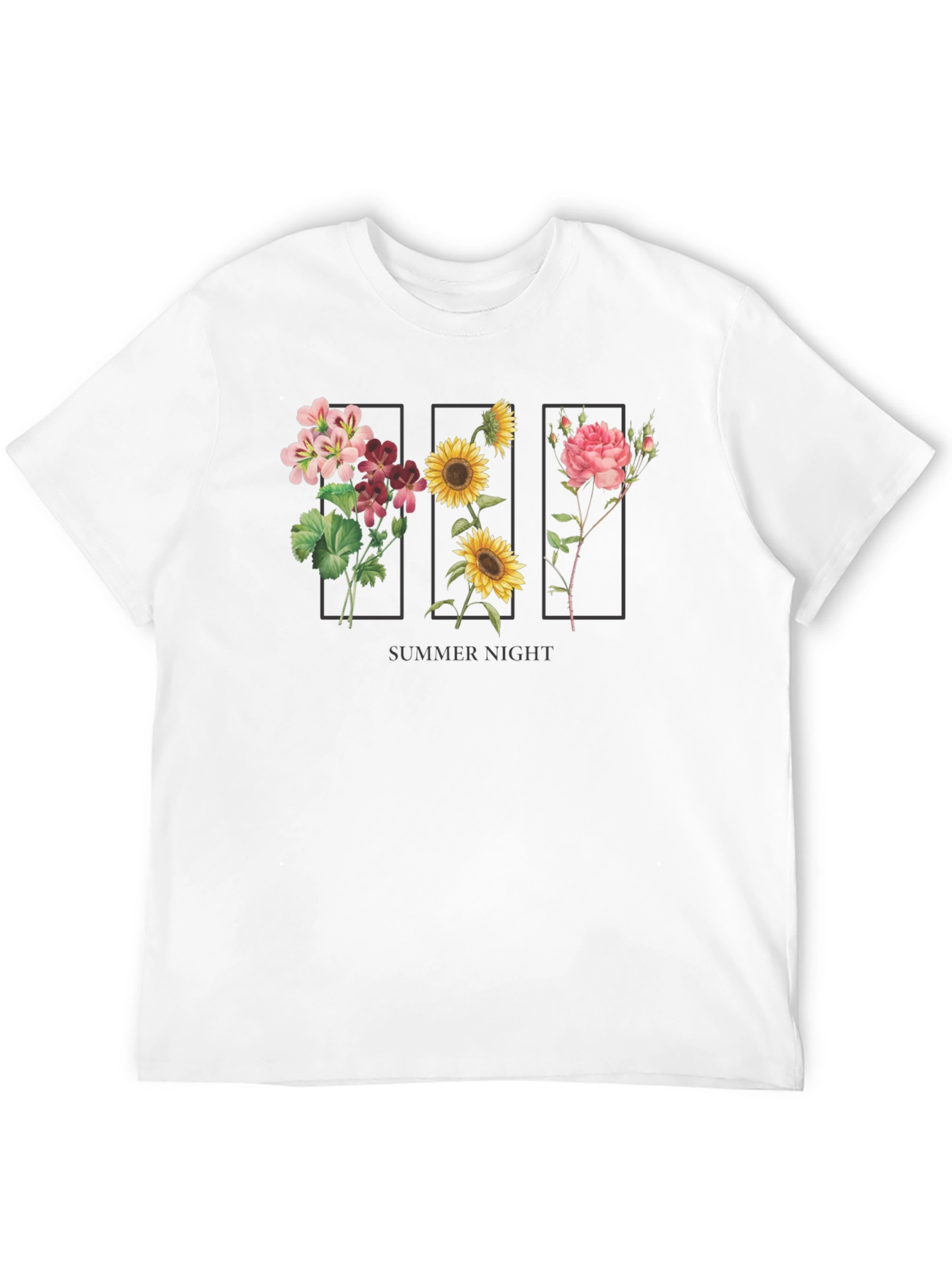 Floral Summer Night T-Shirt