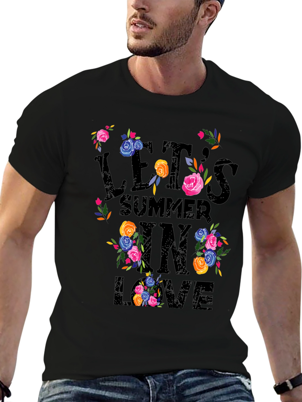 Lets Summer in Love Graphic Tee