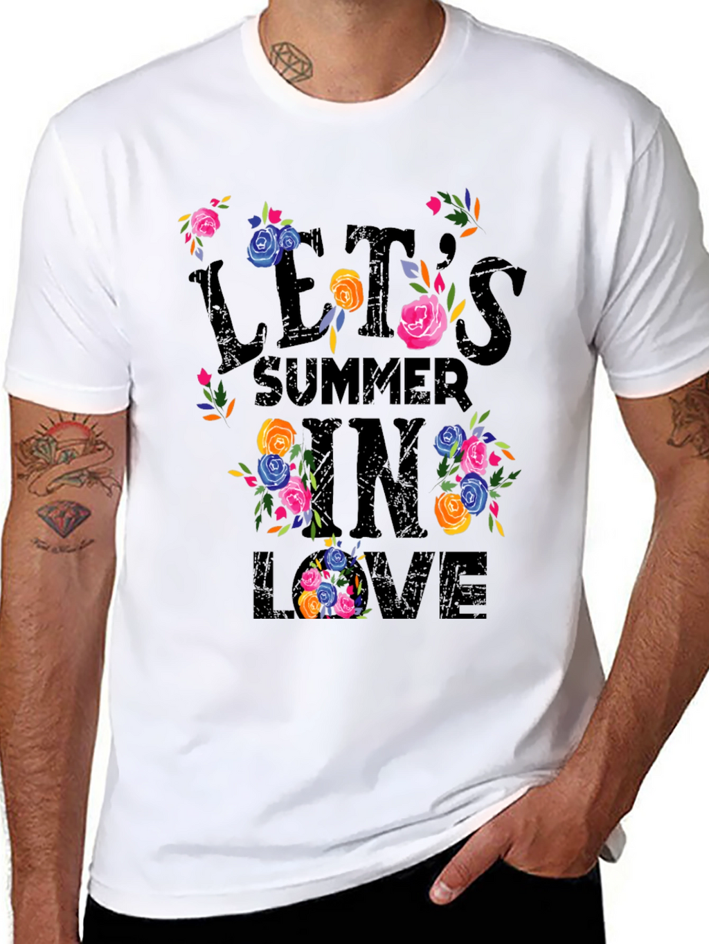Lets Summer in Love Graphic Tee