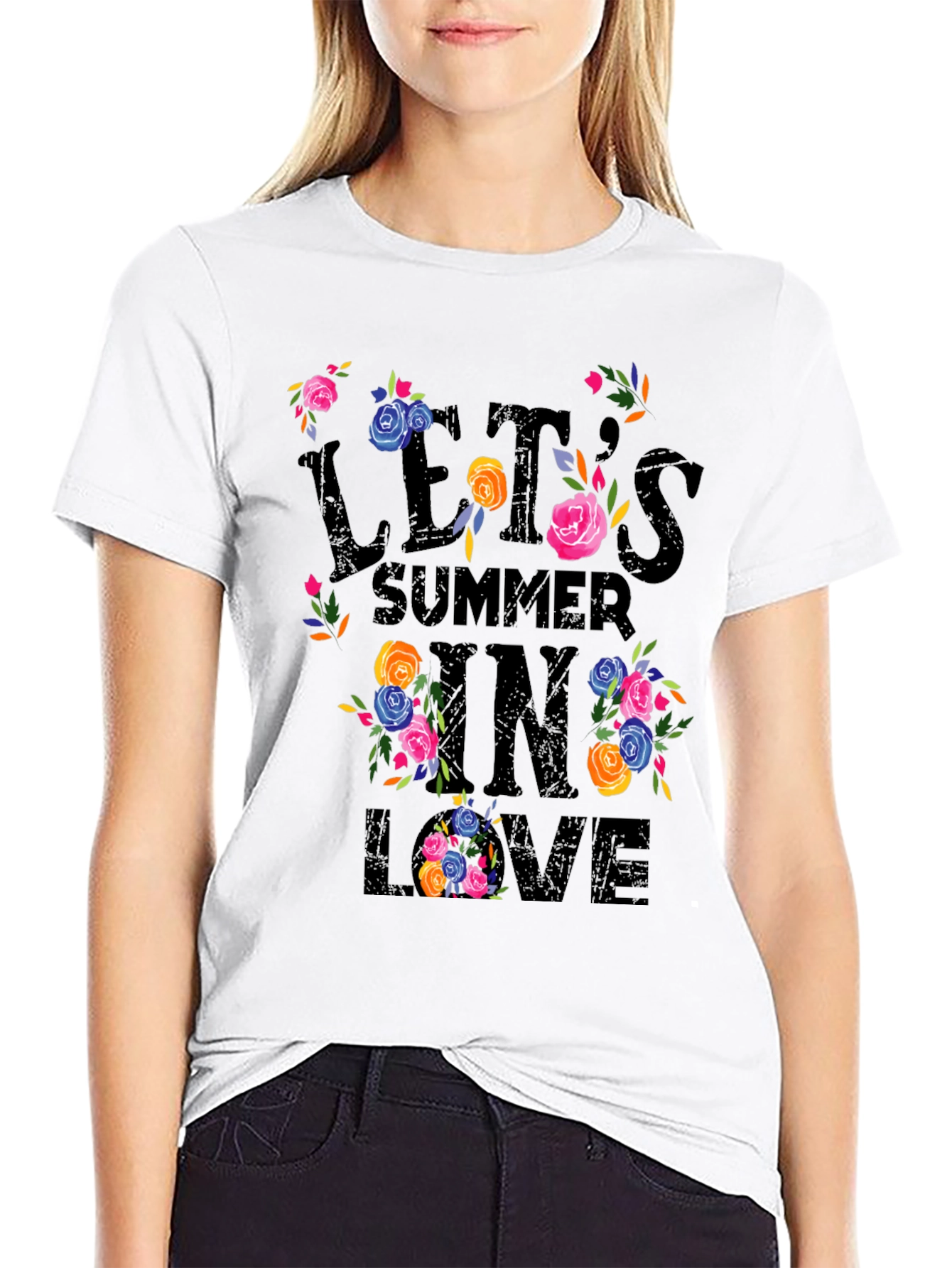 Lets Summer in Love Graphic Tee
