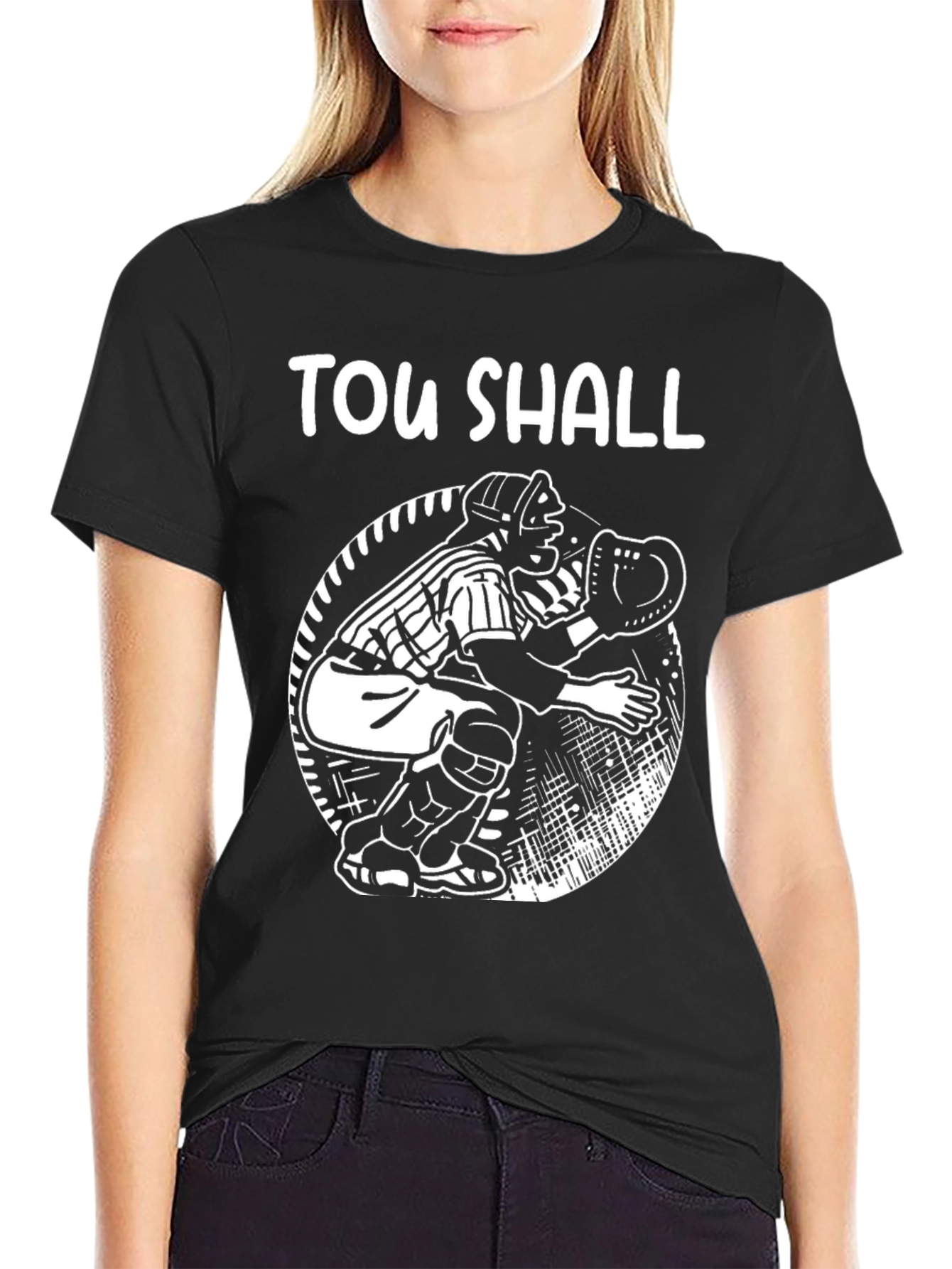 Thou Shall Catch Baseball T-Shirt