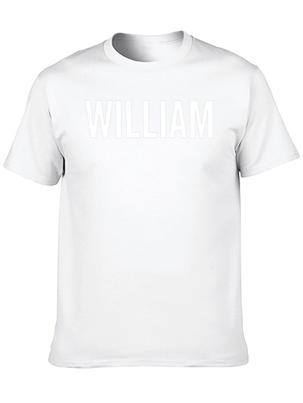 William Black T-Shirt - Personalized Name Tee