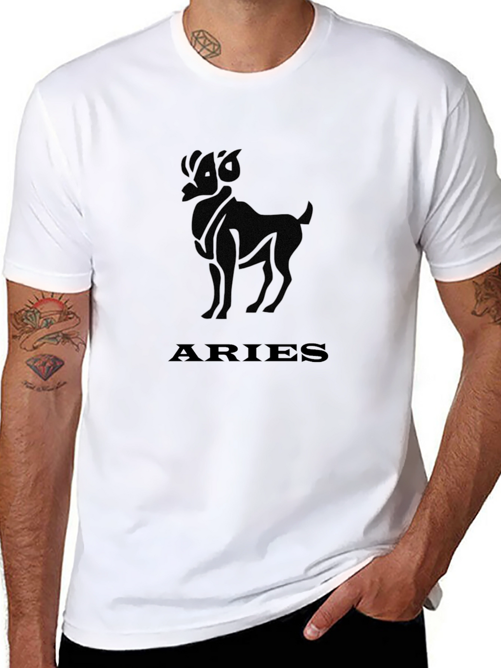 Aries Zodiac Sign T-Shirt