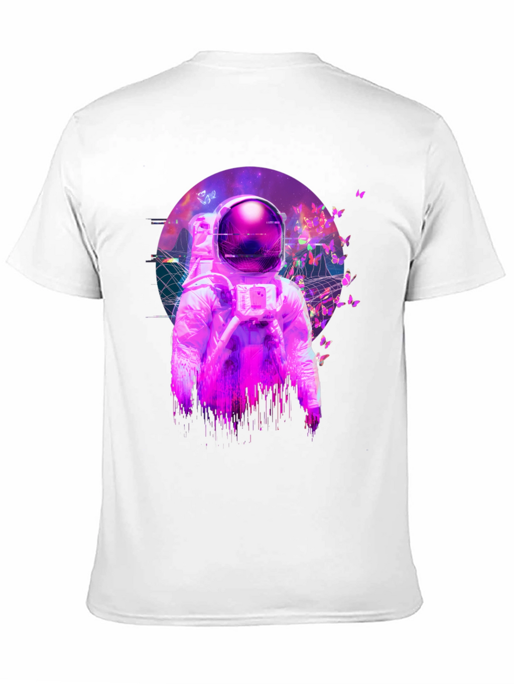 Astronaut Butterfly T-Shirt - Space Dreamer