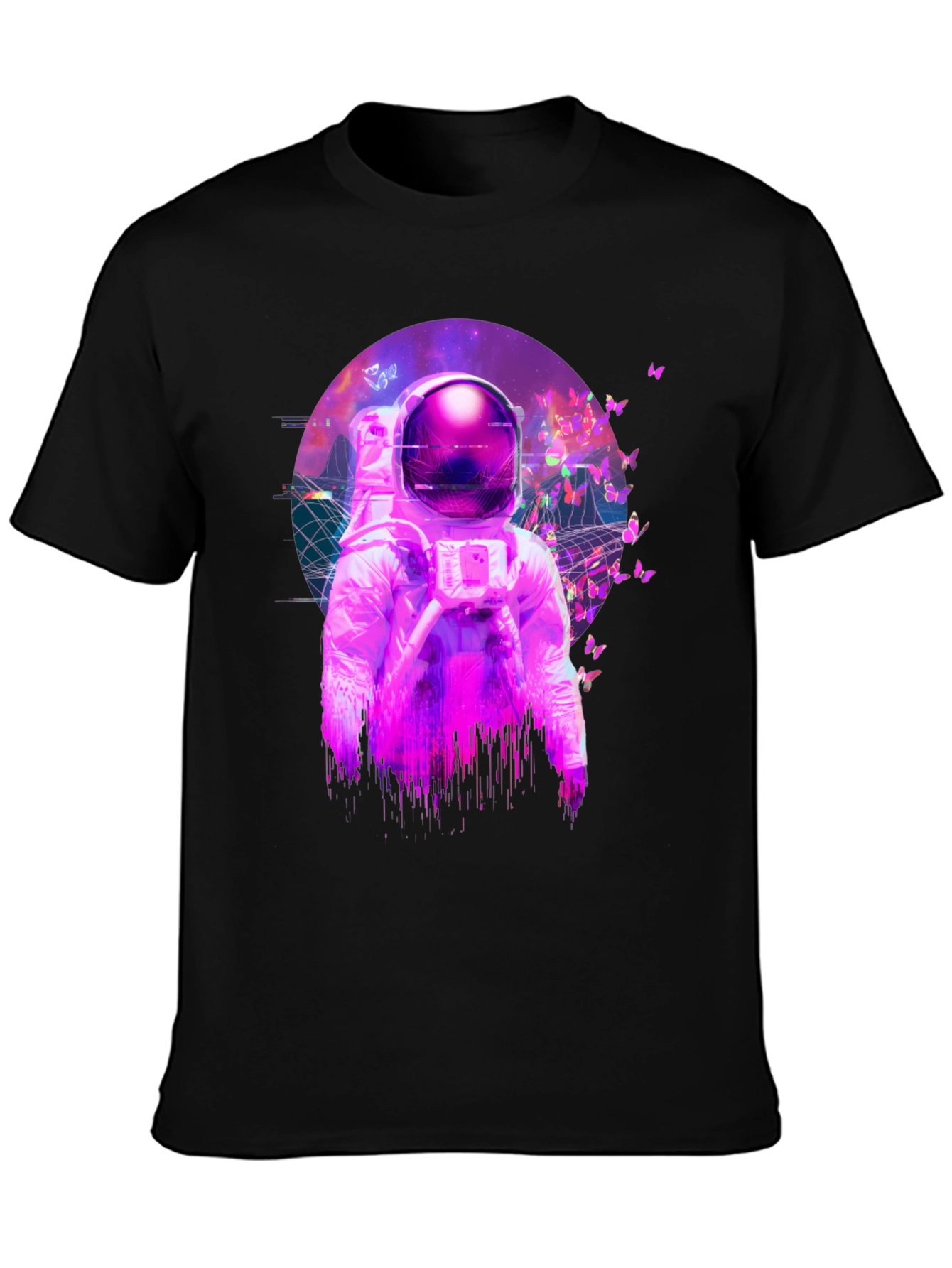 Astronaut Butterfly T-Shirt - Space Dreamer