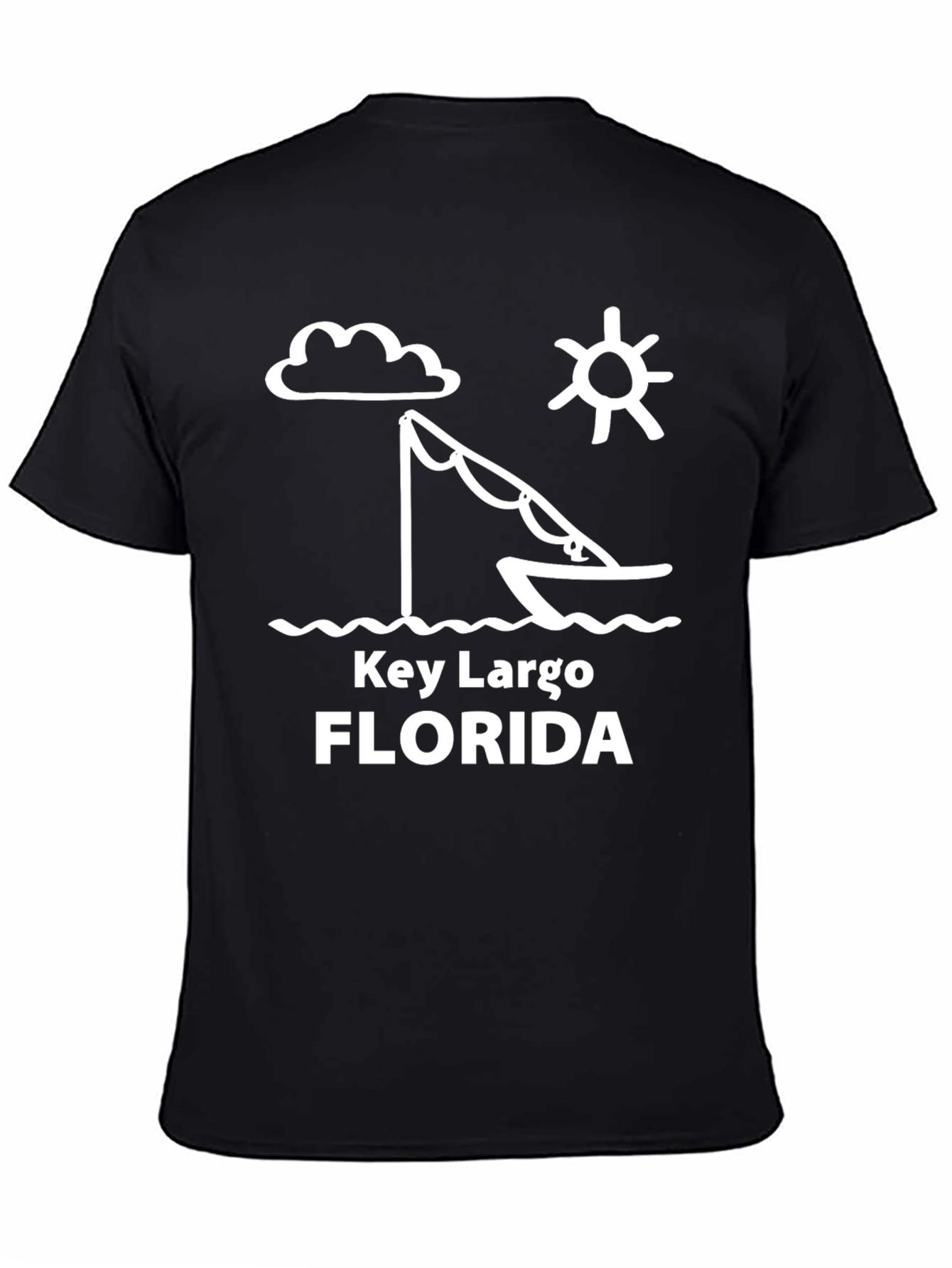 Key Largo Florida Fishing T-Shirt