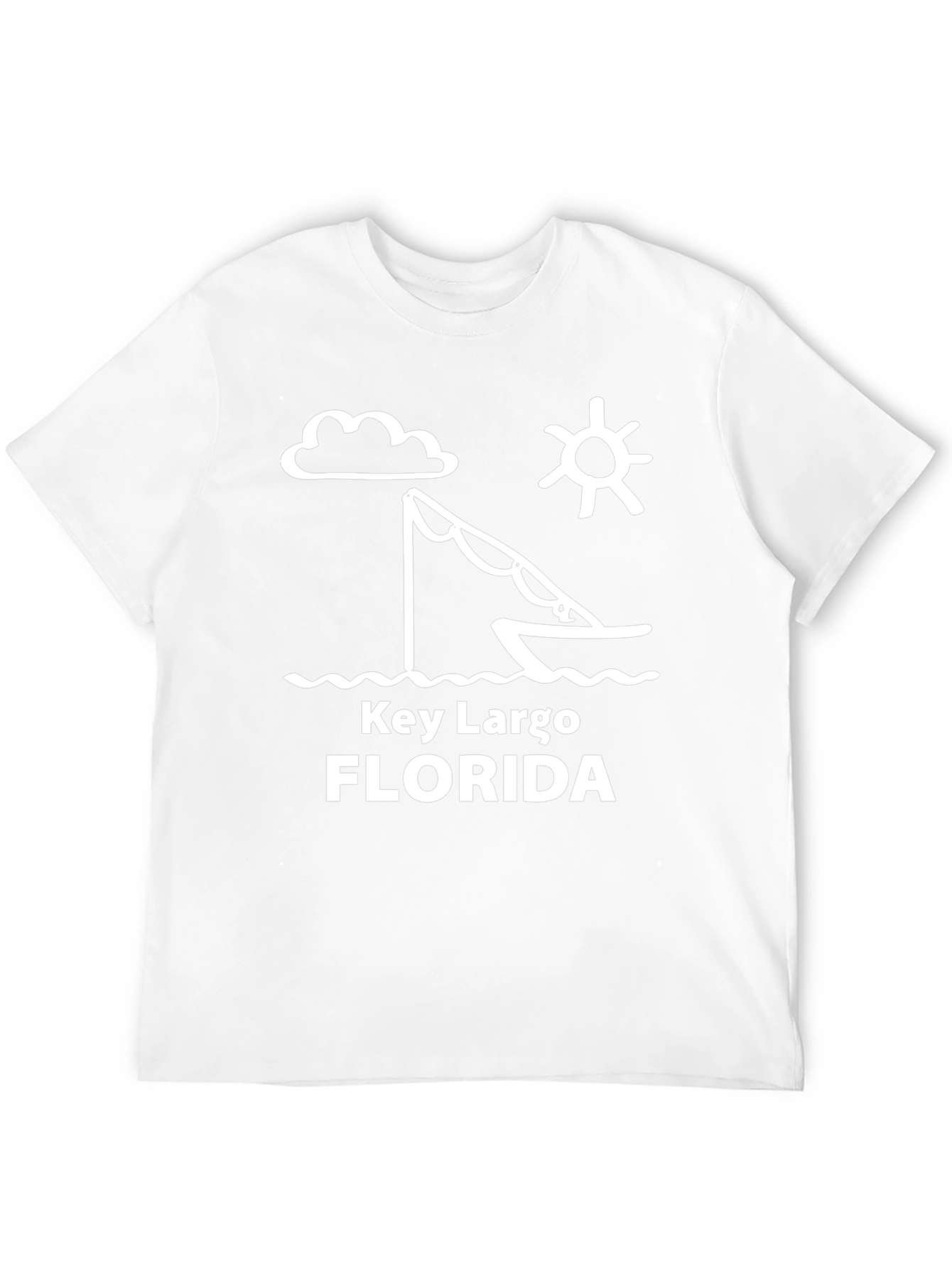 Key Largo Florida Fishing T-Shirt