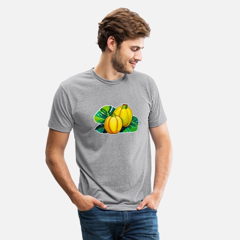 Yellow Squash with Green Leaves Illustration