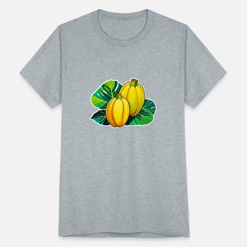 Yellow Squash with Green Leaves Illustration