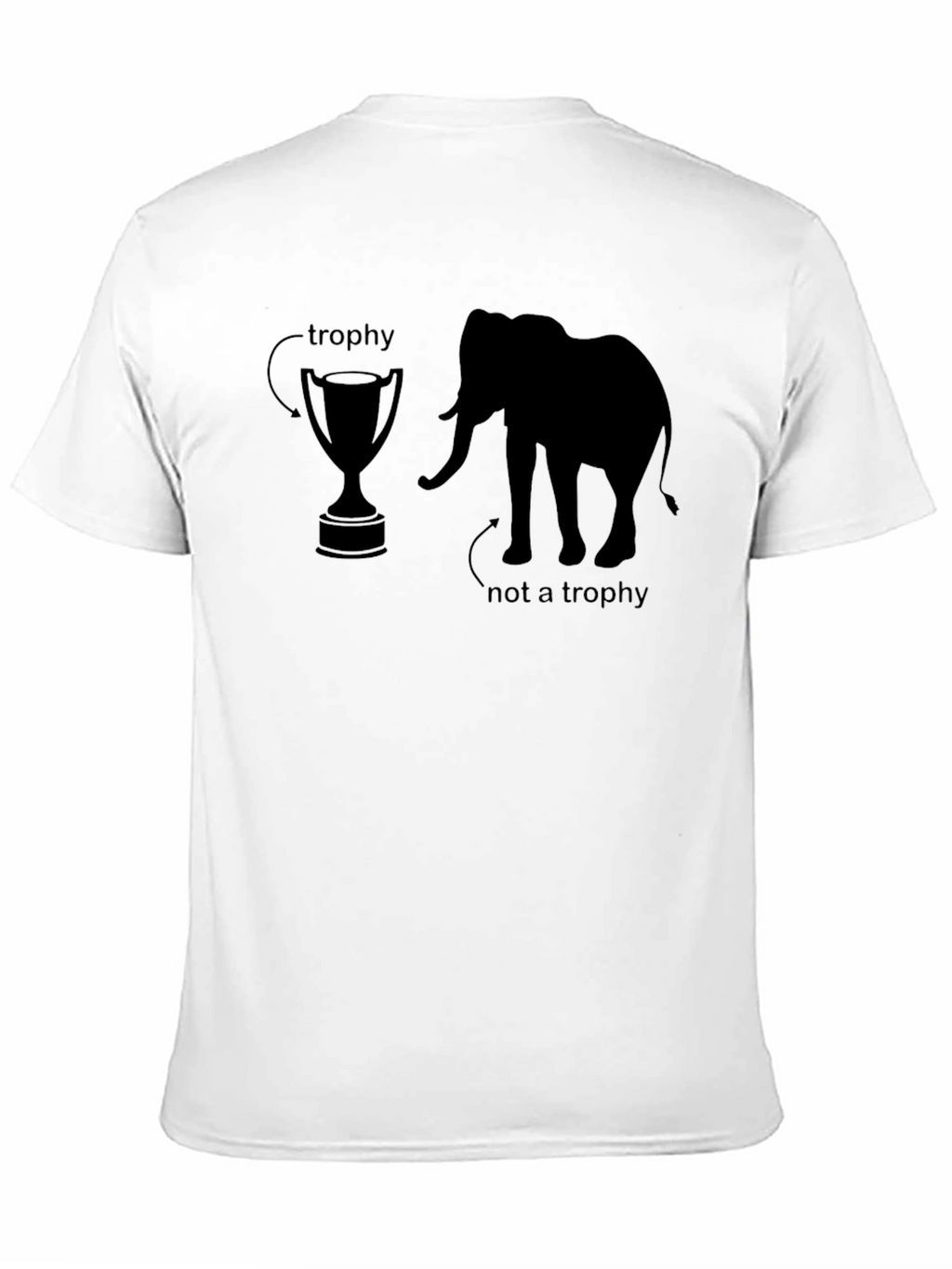 Elephant Trophy Graphic T-Shirt