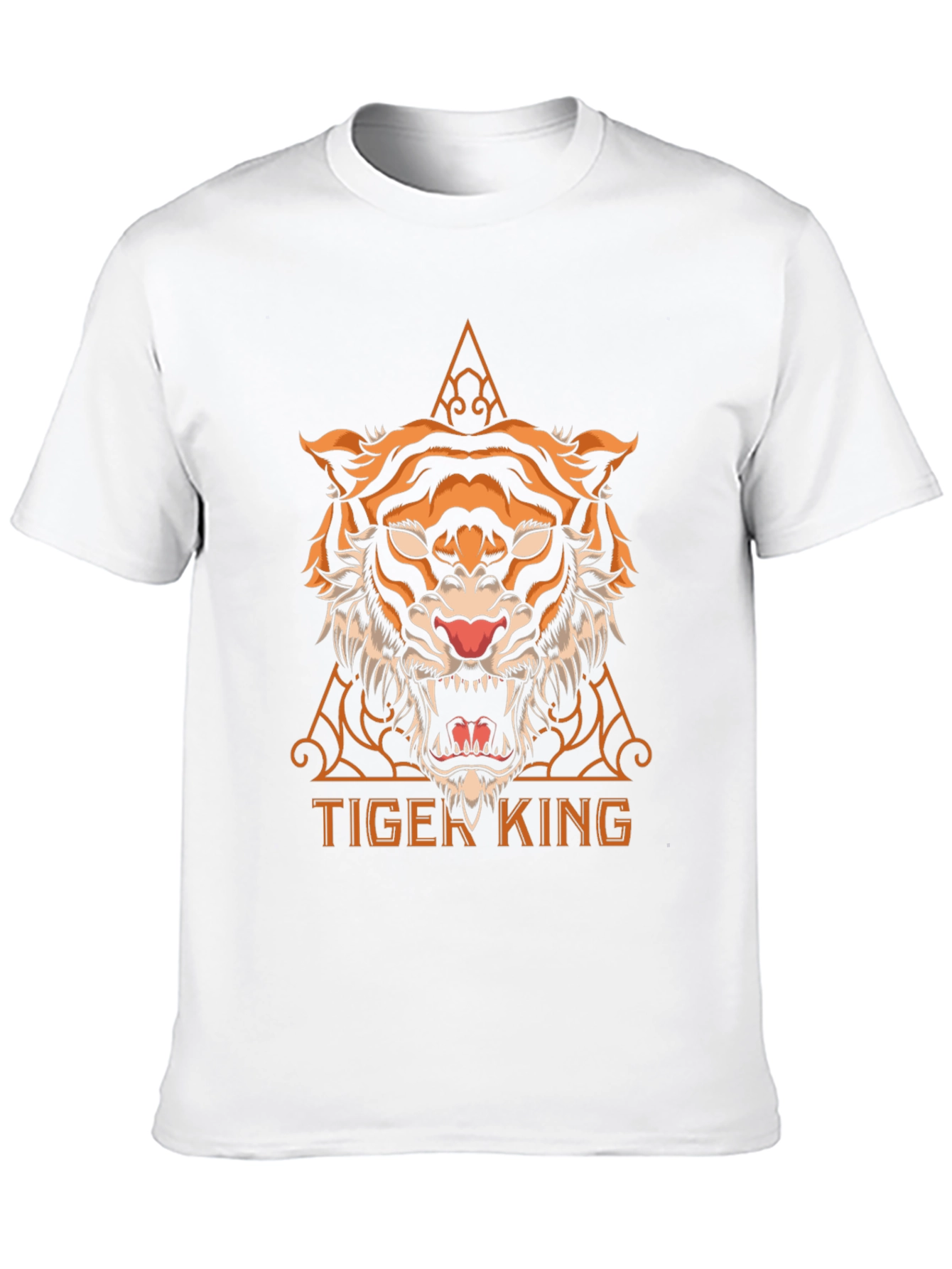 Tiger King Graphic Tee - Cool Animal Print