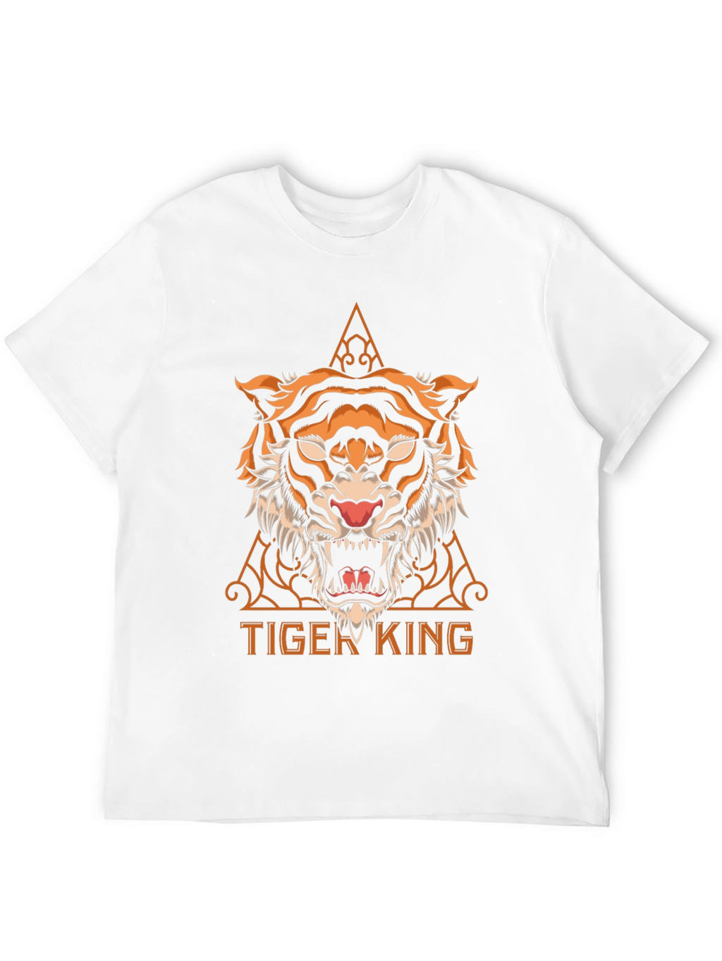 Tiger King Graphic Tee - Cool Animal Print