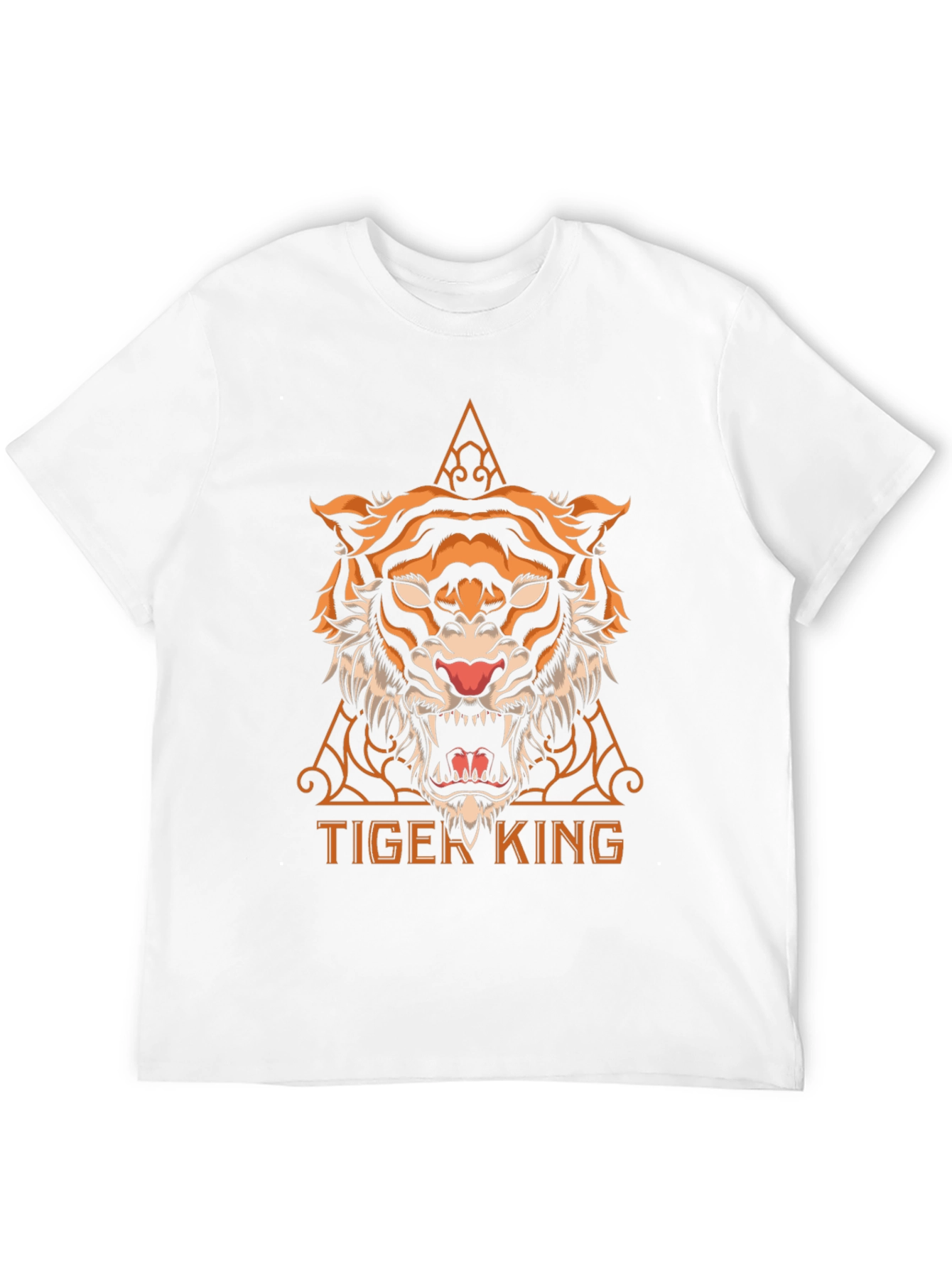 Tiger King Graphic Tee - Cool Animal Print