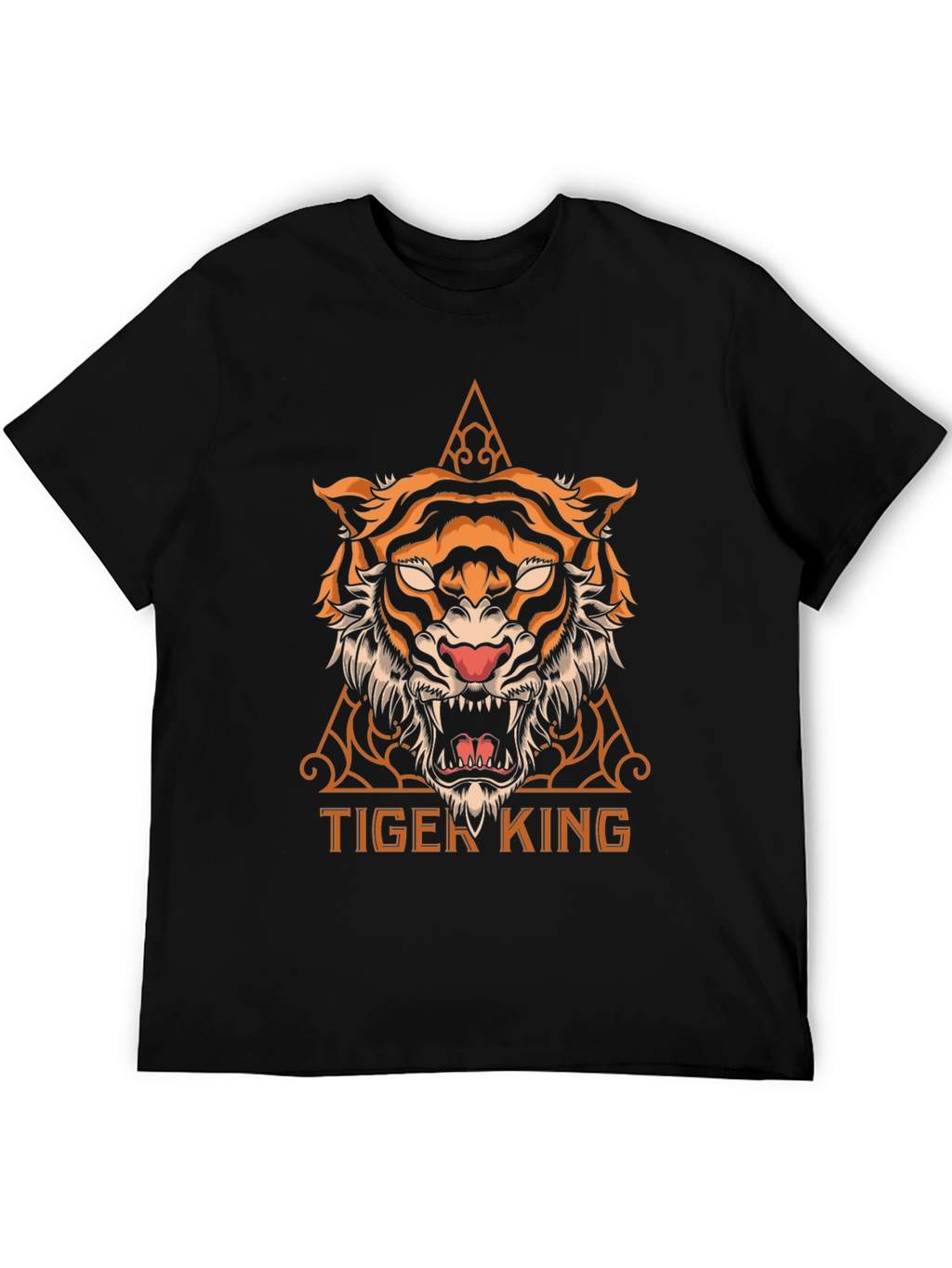 Tiger King Graphic Tee - Cool Animal Print