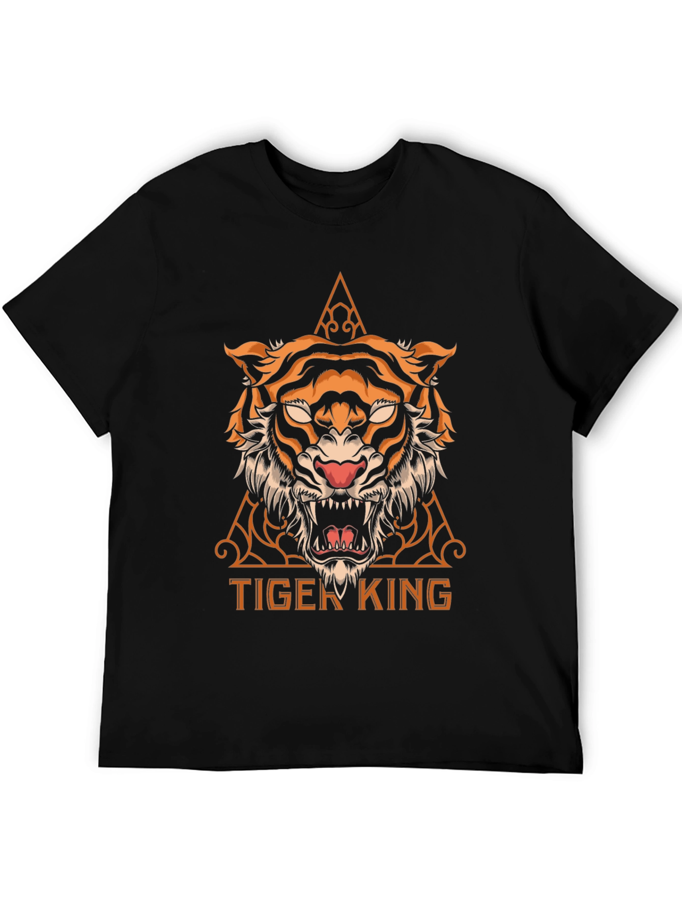 Tiger King Graphic Tee - Cool Animal Print
