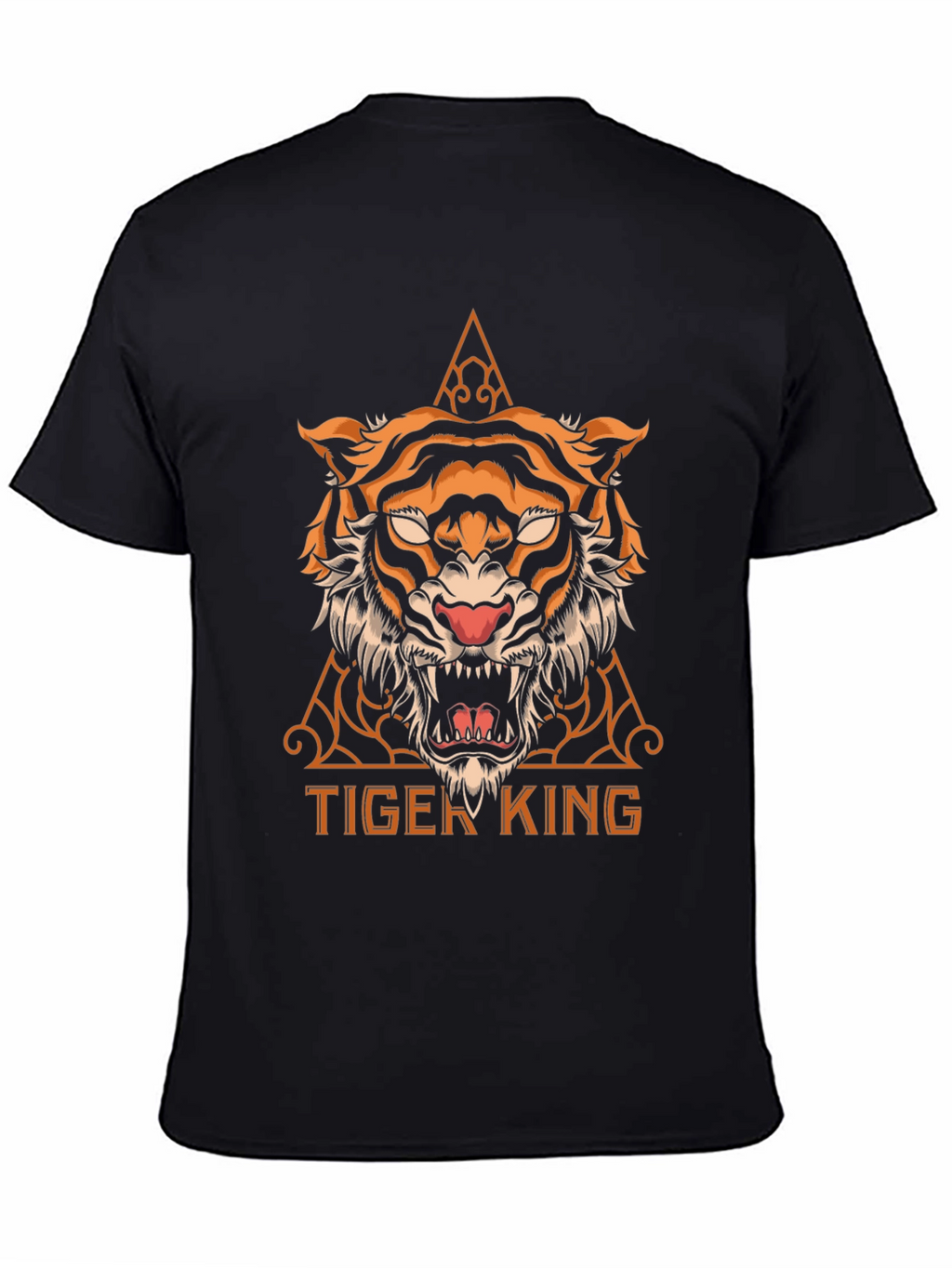 Tiger King Graphic Tee - Cool Animal Print