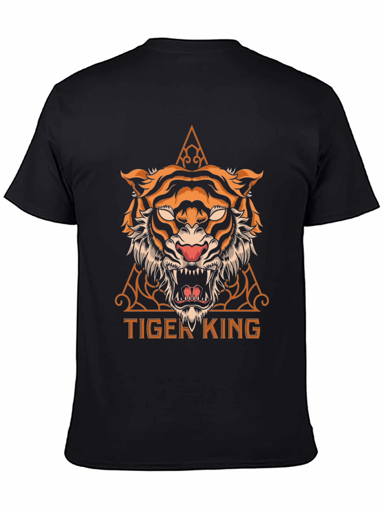 Tiger King Graphic Tee - Cool Animal Print