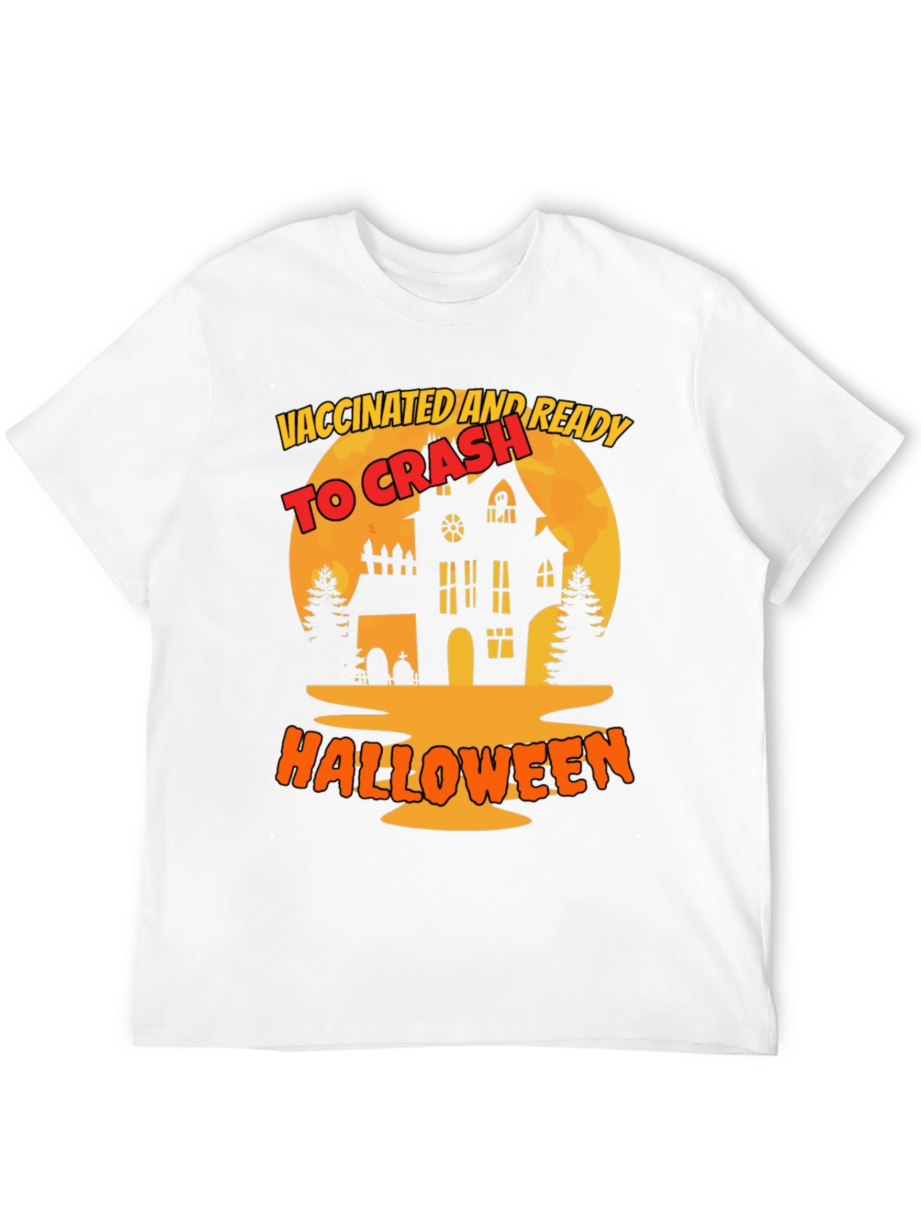 Vaccinated and Ready to Crash Halloween T-Shirt