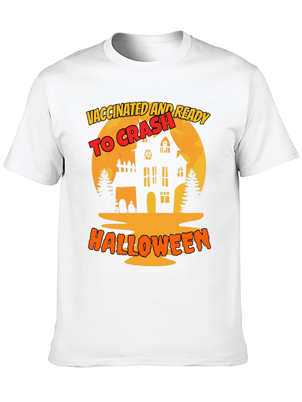 Vaccinated and Ready to Crash Halloween T-Shirt