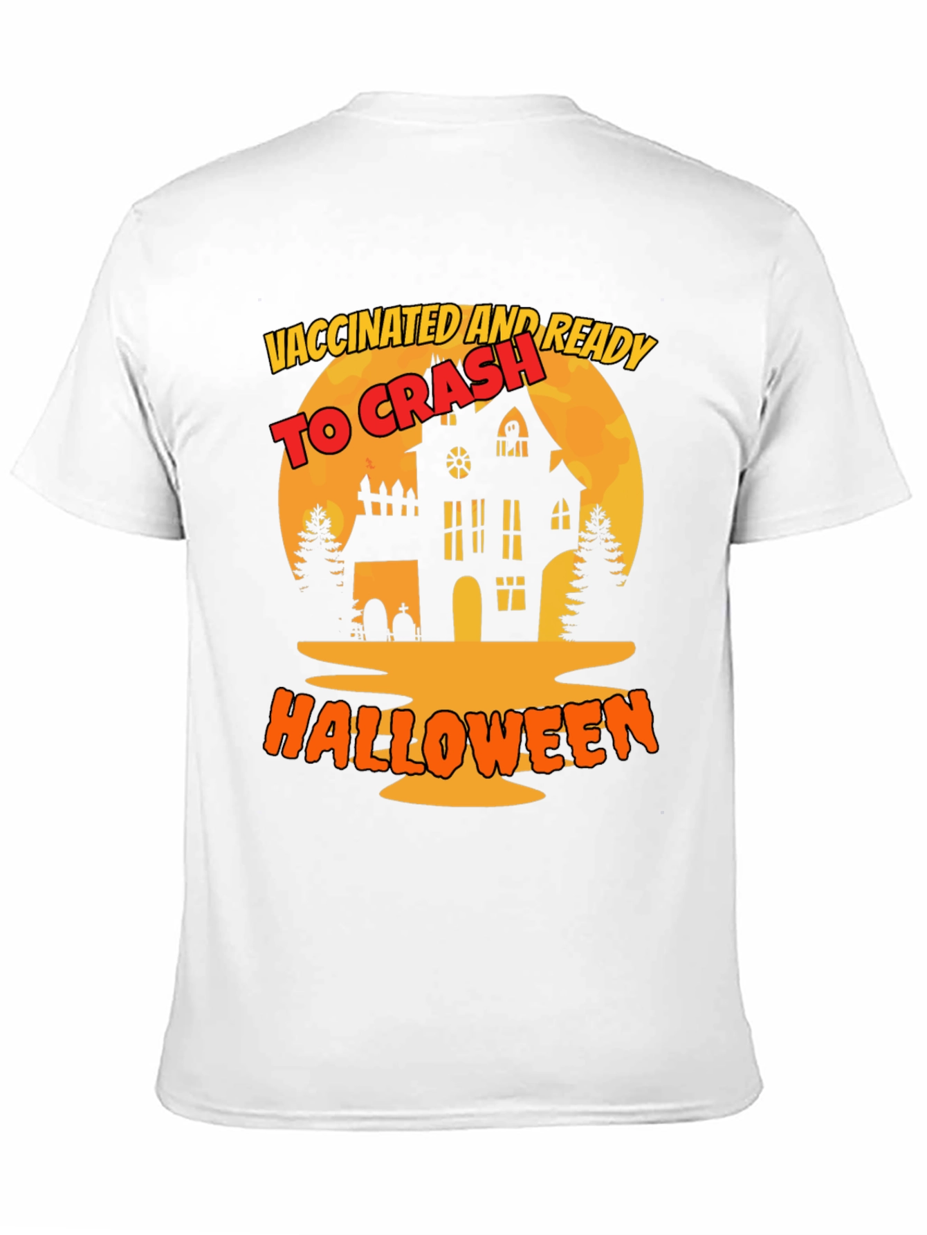 Vaccinated and Ready to Crash Halloween T-Shirt