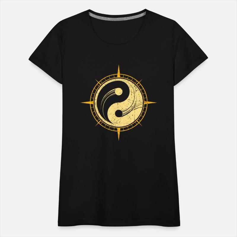Ying Yang Compass Rose Ying and Yang Chinese