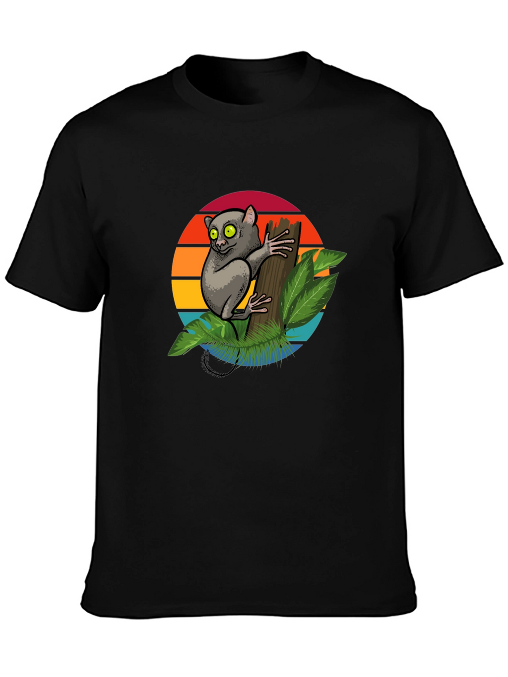Tarsier Graphic Tee - Sunset Design