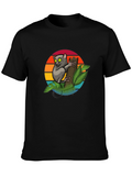 Tarsier Graphic Tee - Sunset Design