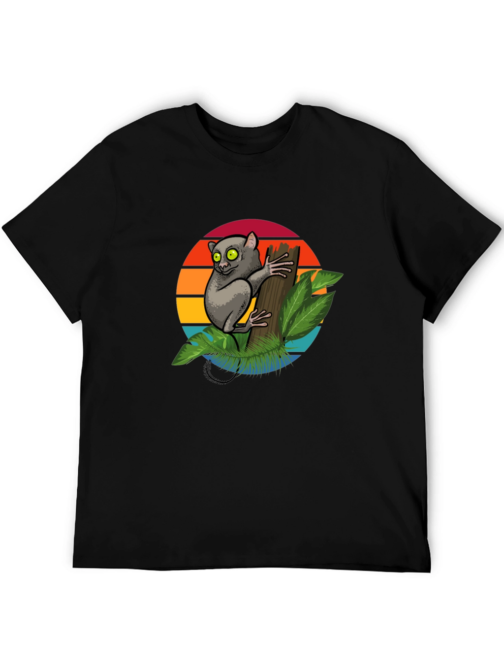 Tarsier Graphic Tee - Sunset Design