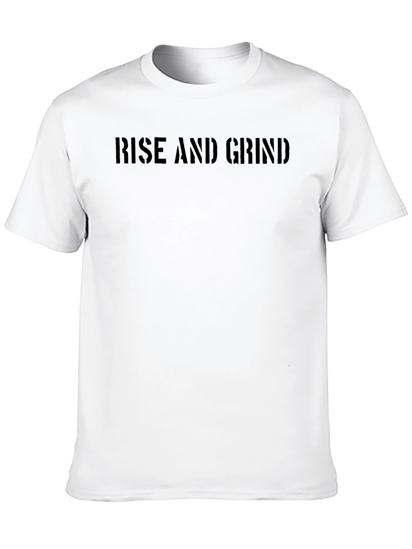 Rise and Grind Black T-Shirt