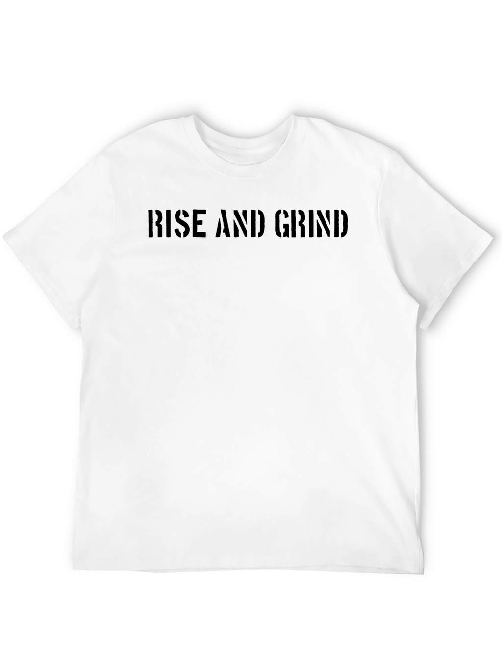 Rise and Grind Black T-Shirt