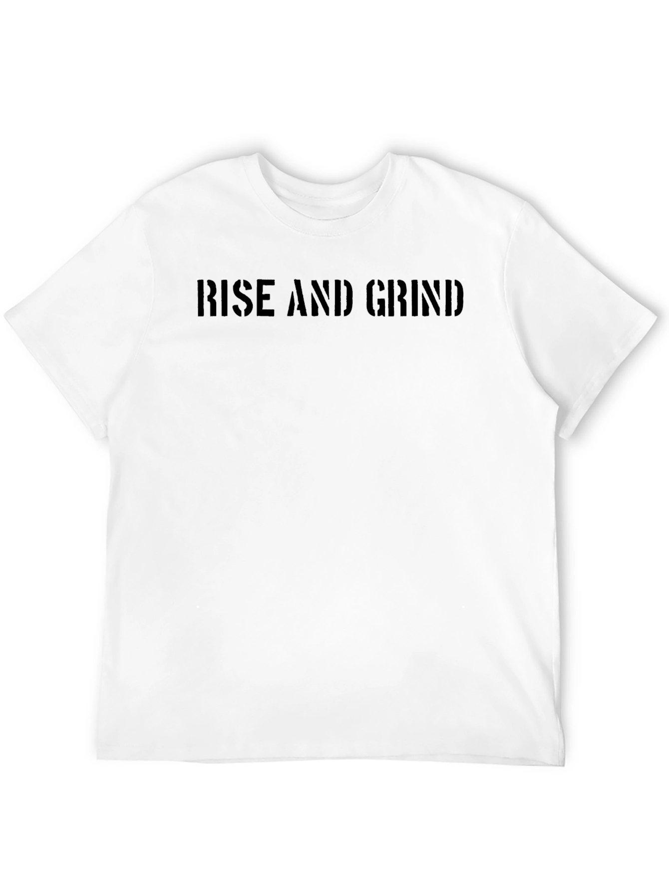 Rise and Grind Black T-Shirt