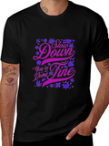 Motivational Graphic Tee - Slow Down Youre Doing Fine