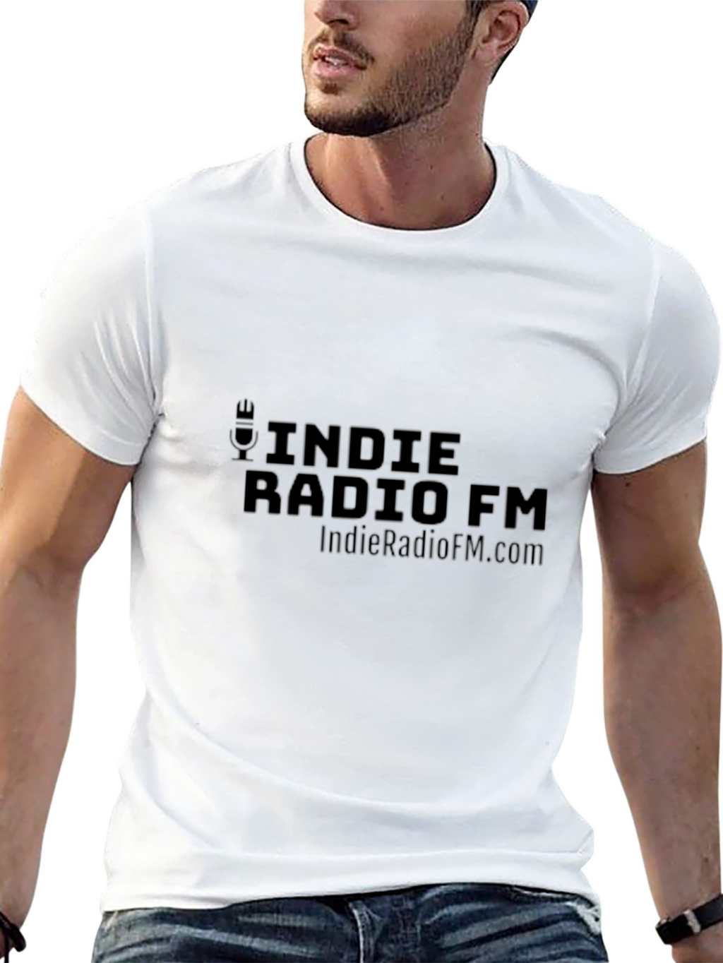 Indie Radio FM Black T-Shirt