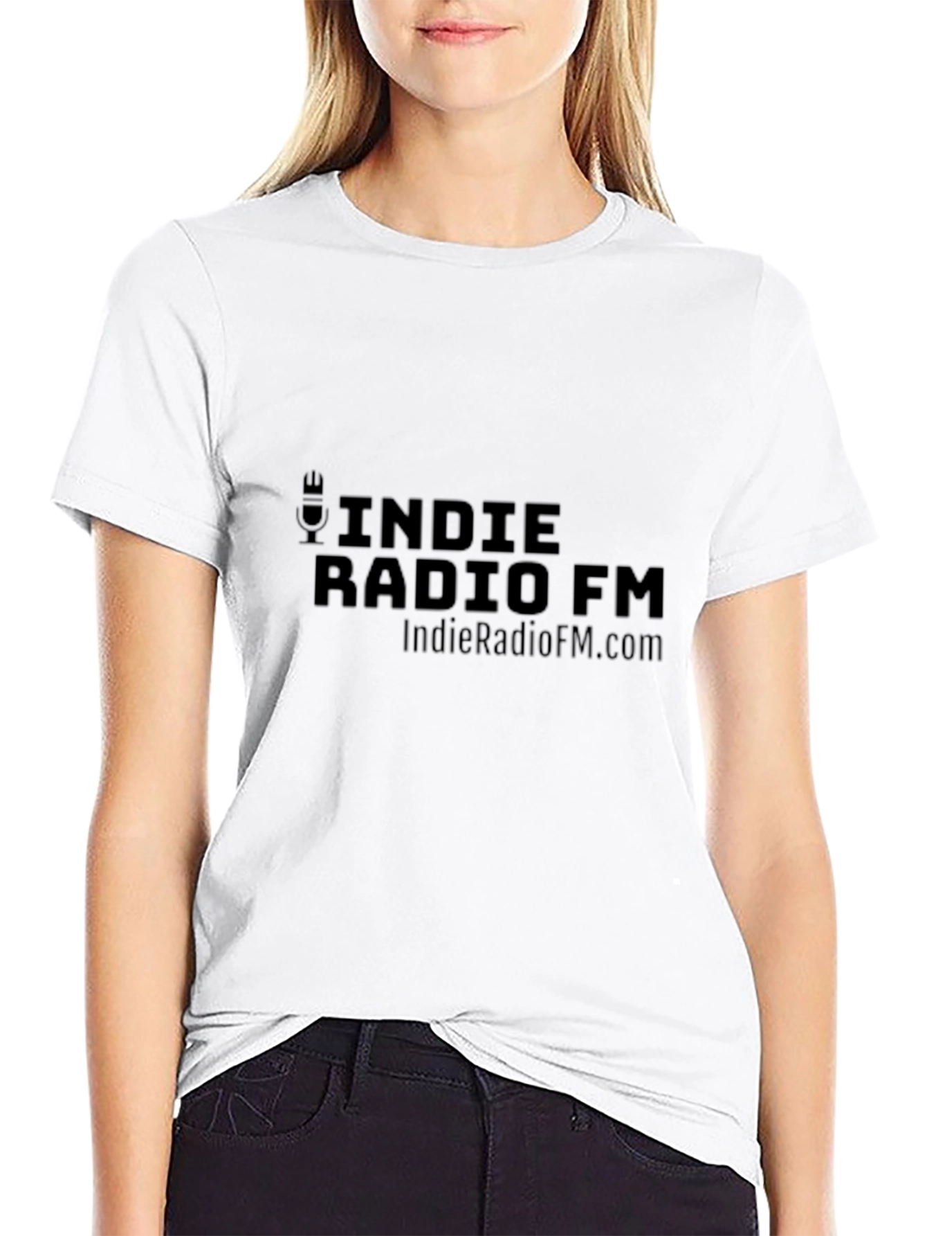 Indie Radio FM Black T-Shirt