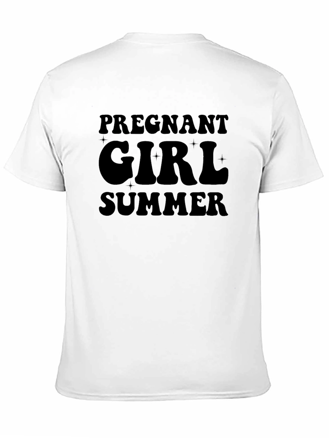Pregnant Girl Summer Tee - Maternity Shirt