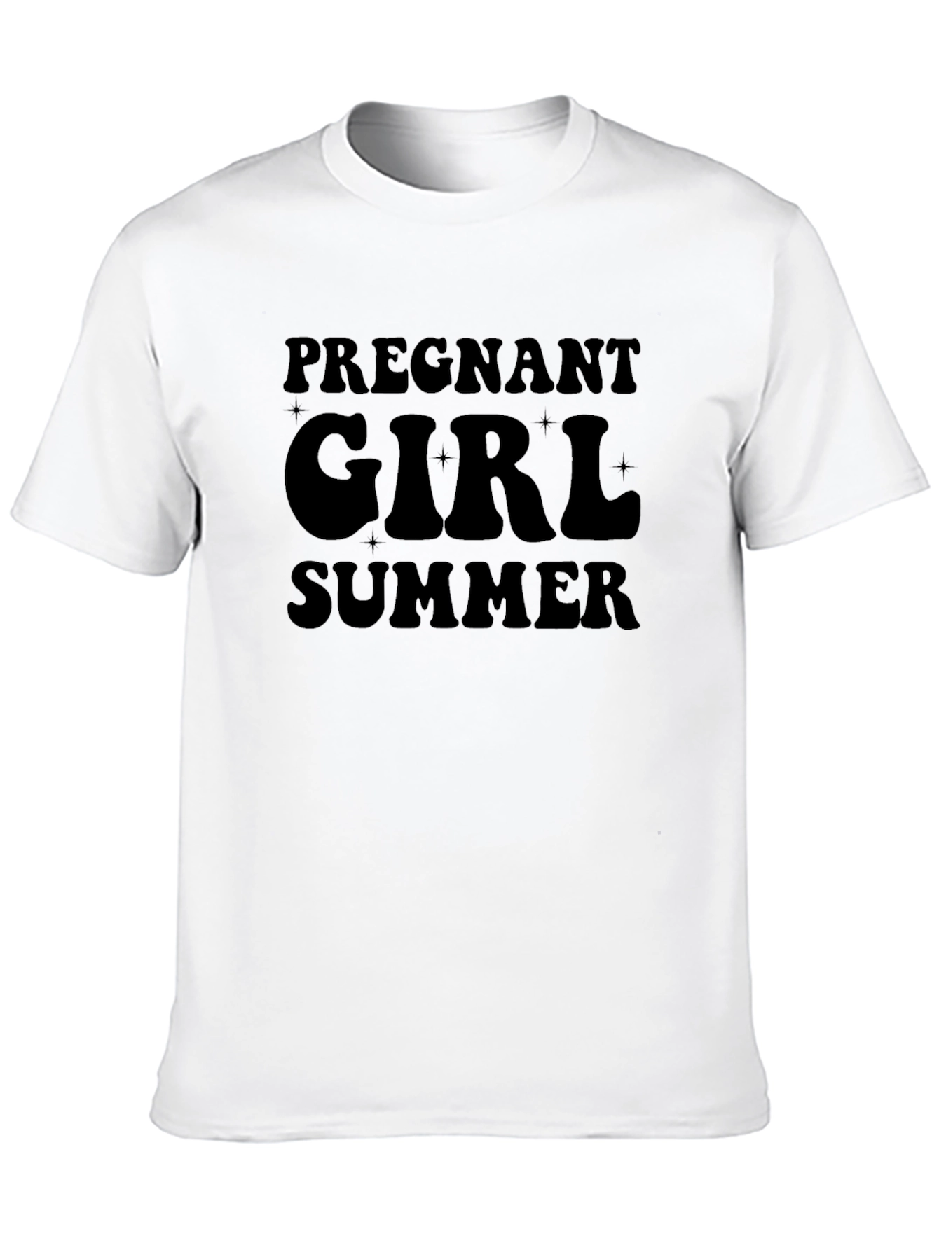 Pregnant Girl Summer Tee - Maternity Shirt